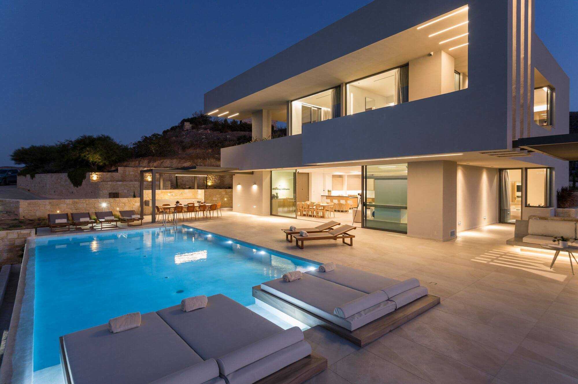 Luxusvilla Majestic auf Kreta mit privatem Pool buchen - VILLTRAVEL ...